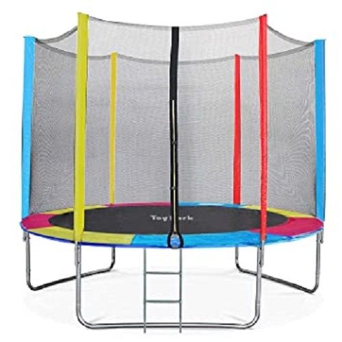 Kids And Adults 10 Feet Trampoline With Heavy Gauged Springs