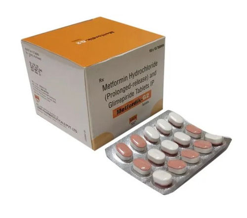 Metfordik-g2 Metformin Hydrochloride Prolonged Release And Glimepiride Tablet