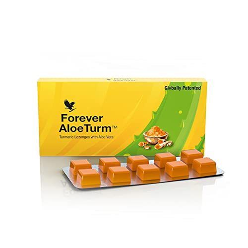 Yellow Forever Aloeturm Tablet 1 Box 10 Tablets Ingredients: Vitamin