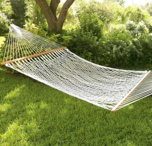 1 Seater Polyester Hammock For Beach, Pool, Garden, Camping