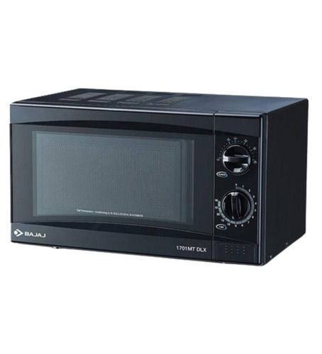 Black 17 Liter Stainless Steel Body Automatic Timer Over The Range Microwave Oven