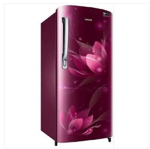 Magenta 192 L/Day 240 W Automatic Defrost Operation Modern Metal And Plastic Single Door Refrigerator