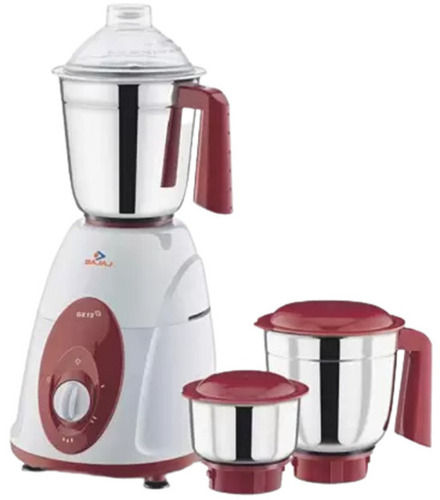 750 Watt 220 Volts Stainless Steel Container And Plastic Body Mixer Grinder Capacity: 00 Ton/Day