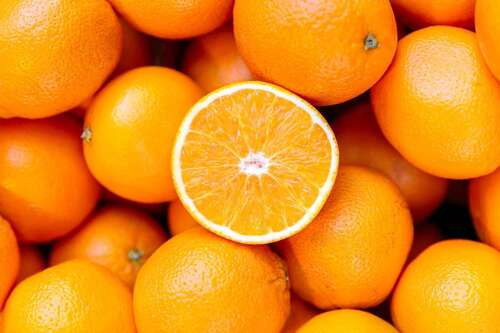 Natural Taste Round Fresh Oranges