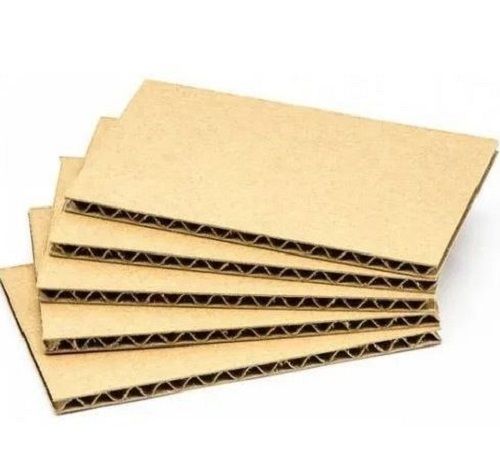 Cardboard Brown Corrugated Paper Sheet, For Packaging, Paper Size