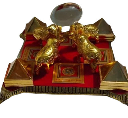 Polished Shiny Surface Hinduism Theme Religious Metal PVC Vastu Yantras