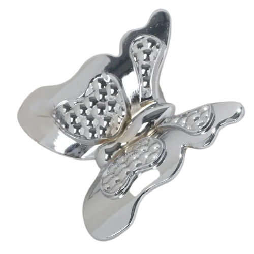 Silver Polished Surface Reliable Stainless Steel Solid Designer Butterfly Curtain Brackets