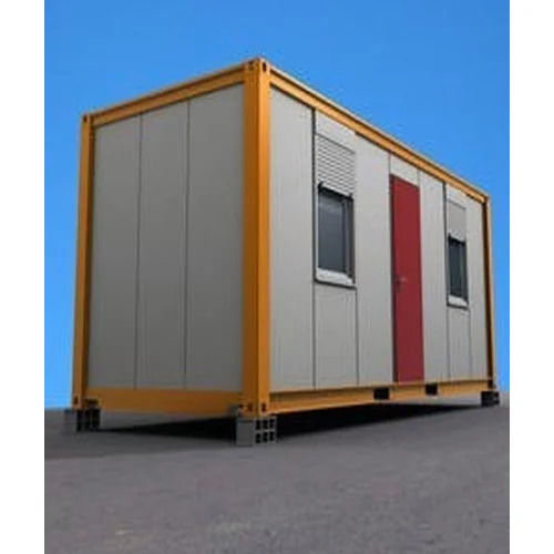 Portable Industrial Cabin For Office Use, Size 20 x 10 ft