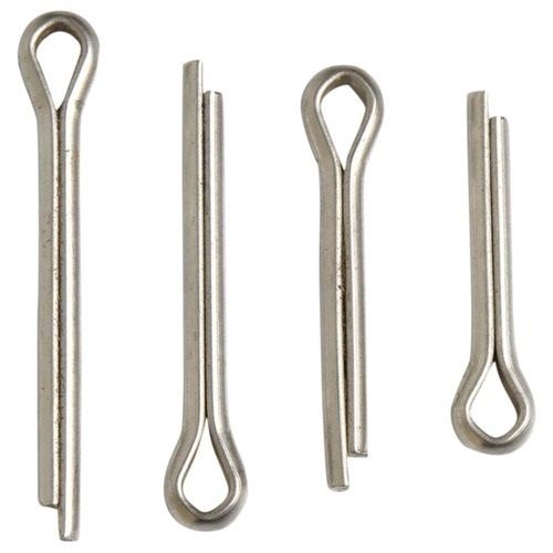 Silver Powder Coated Stainless Steel Split Pin, Size 2-4 Inch