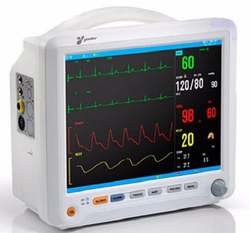 Rectangular Plastic Patient Monitor For Hospital Purpose Application: Medical