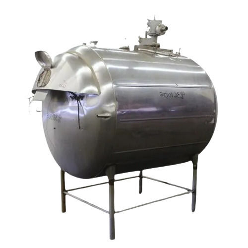 1150X670X590 Mm 450 Liter Capacity Stainless Steel Milk Storage Tank Application: Industrial