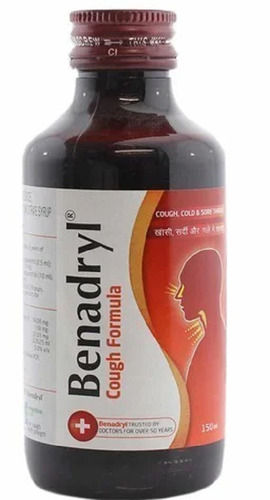 150 Ml Capacity Liquid Form Cough Syrup General Medicines