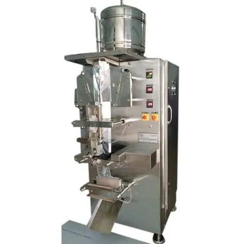 230 Voltage 50 Hertz Single Phase Automatic Mild Steel Water Pouch Packing Machine Capacity: 3200 Pcs/Min