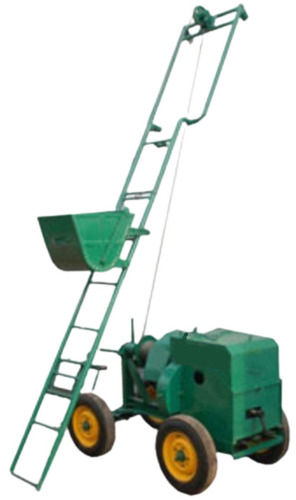 Strong 45 Feet Paint Coated Mild Steel Body 10 Horsepower Material Handling Lifts