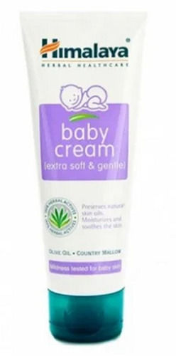 White 50 Ml Soft Baby Cream For Skin Moisturizing