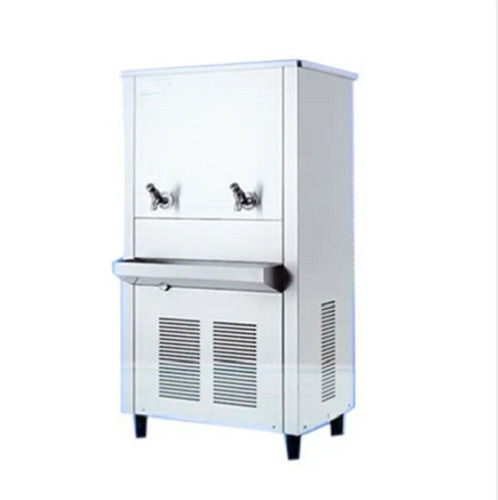 665X485 X1210 Mm Floor Standing Stainless Steel Drinking Water Cooler  Capacity: 50 Liter/Day