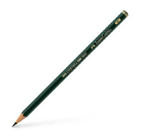 Green 7 Inches Extra Dark Wooden Pencils For Writting 