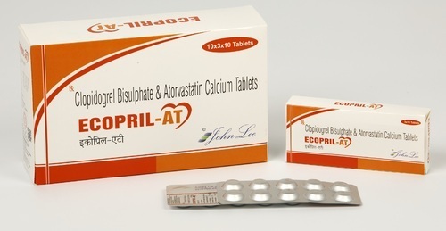 Clopidogrel Bisulphate And Atorvastin Calscium Tablet By RS PHARMA