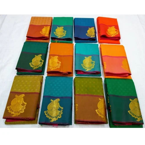 Ladies Printed Cotton Saree 6.3 Meter (With Blouse Piece)