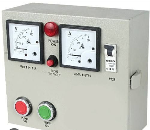 Mild Steel Submersible Pump Control Panels For Industrial Use