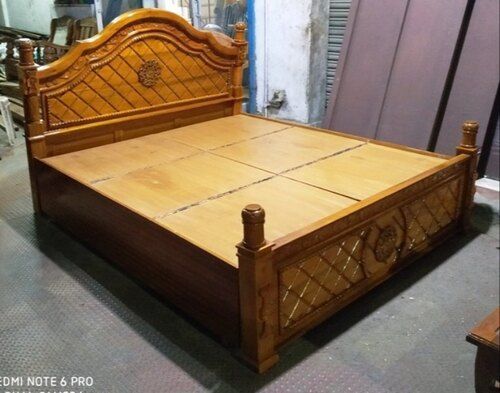 Modern Design Wooden Double Bed For Home And Hotel Use