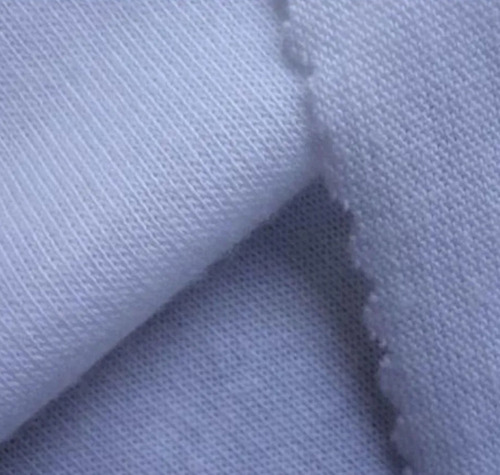 Sky Blue Plain Pure Cotton Water In Swelling Knitted Hosiery Fabrics At Best Price In New Delhi