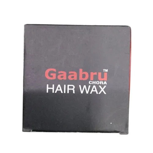 Portable Rectangular Light In Weight Gel Stylish Hair Wax For Boys