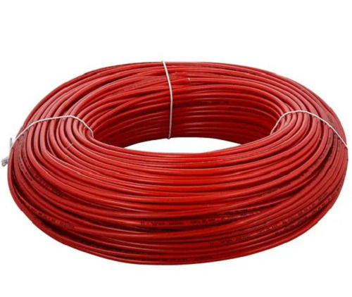 Red Premium Quality And Durable Plain Pvc Copper House Wires 