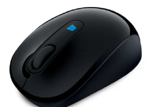 Black Pvc Wireless Mouse For Computer 