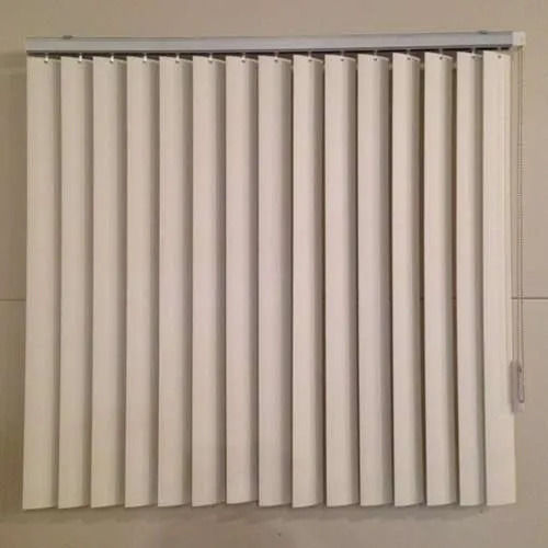 Brown Vertical Window Blind