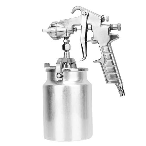 1 Liter Capacity 475 Gram Polished Finish Stainless Steel Paint Spray Gun