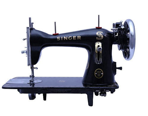 Black 18 X 32 X 18 Cm Manual Sewing Machine With 100 Spm Speed