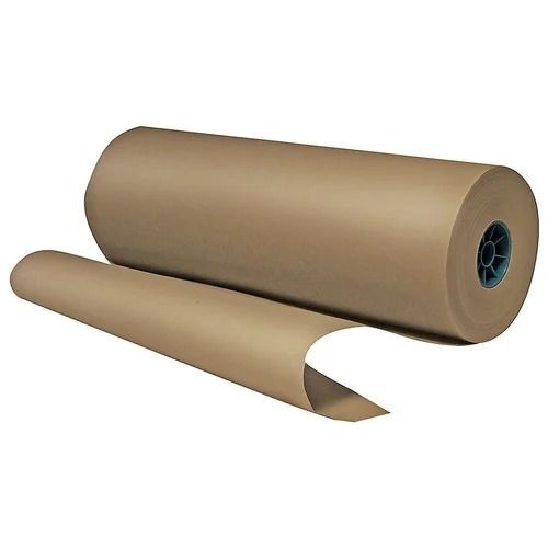 Brown 3 Mm Thick Moisture Proof Plain Corrugated Craft Paper For Packaging 