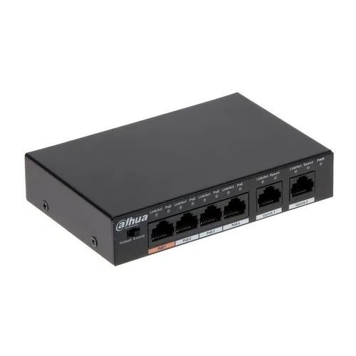 Black 5 Kilograms 15 Watt 50 Hertz Rectangular Electric Poe Switch