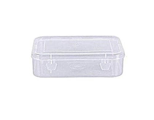 Right Rectangular Small Size Plastic Boxes for Small Storage Things  Jewellery/Dry Fruits/Stationery (Transparent) -Set of 5 Pieces : :  Home & Kitchen