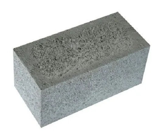 Gray 9X4X3 Inch Rectangular Cement Solid Concrete Bricks