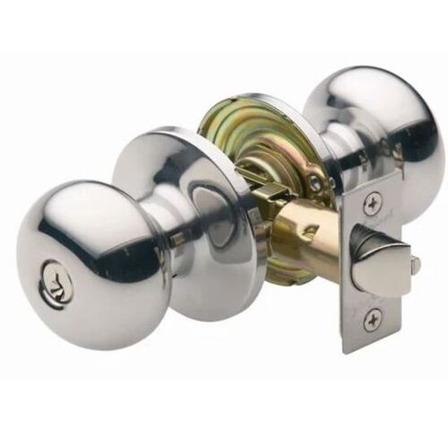 Silver And Golden Corrosion Resistance Chrome Finished Stainless Steel Door Lock