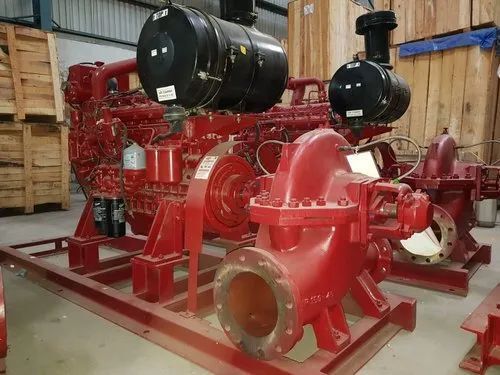 Electric Semi Automatic Fire Fighting Pump For Industrial Use