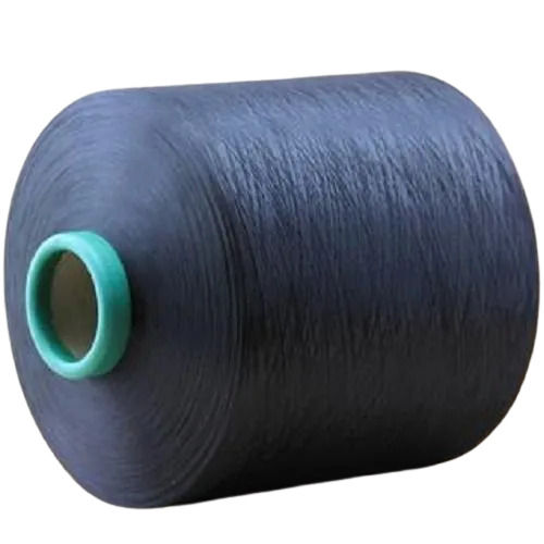 Washable Plain Dyed Industrial 100% Polyester Yarn For Garment Purpose