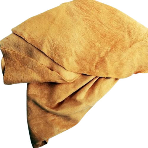 Brown Premium Quality 150 Gsm 3 Mm Thick Washable Smooth Plain Chamois Leather 