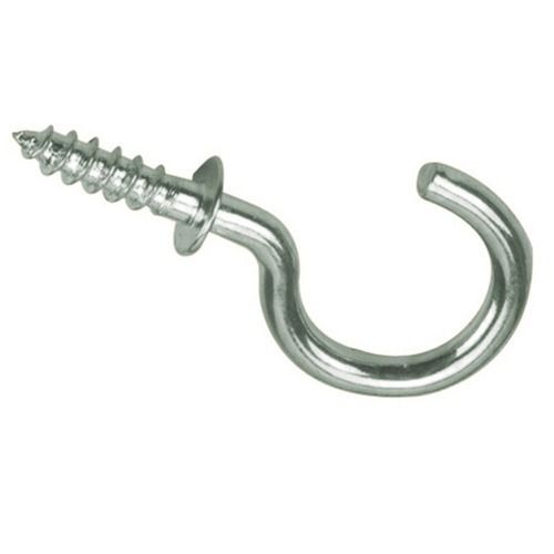 Premium Quality 2 Inch Chrome Finish And Rust Proof Steel Cup Hook Screw In