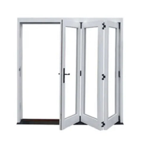 Premium Quality And Durable 7 Feet Right Handle Lock Upvc Folding Doors