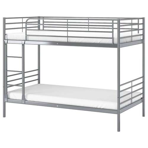 Rectangular Shape Metal Bunk Bed For Hostel And Kids Room