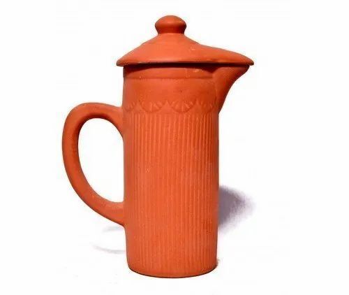 Water Storage Leakage Proof Red Terracotta Jug