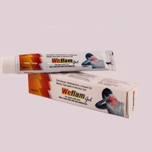 Weflam Gel For Quick Relief From Pain Swelling And Inflammation