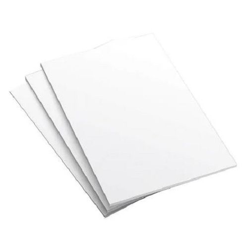 White 100 Sheet Pack Plain Rectangular Embossing A4 Size Copier Paper 