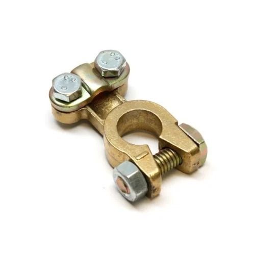 2x1 Inches Corrosion Resistance Chrome Finished Brass Battery Terminals