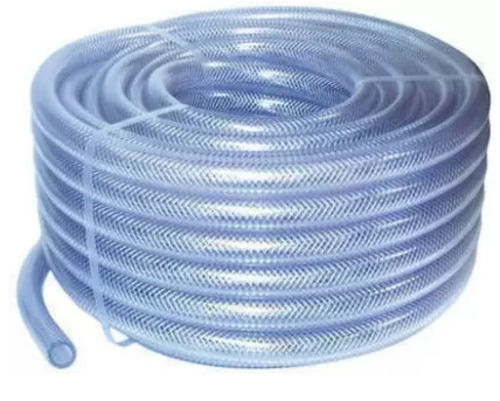 4 Mm Thick Premium Quality Transparent Pvc Braided Hose Pipe  Hardness: Yes