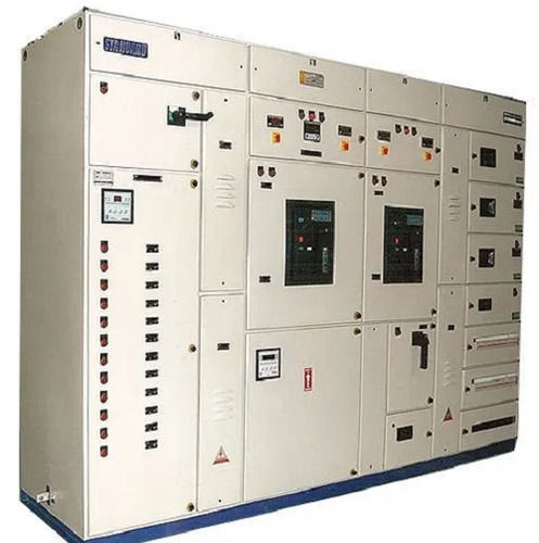 450 Rated Current Mild Steel Single Phase Power Control Panels Cover Material: Mental