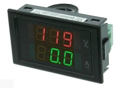 7X4X3.9Cm 10 Watts 12 Volts Corded Electric Precision Digital Panel Meter Accuracy: 98.6  %